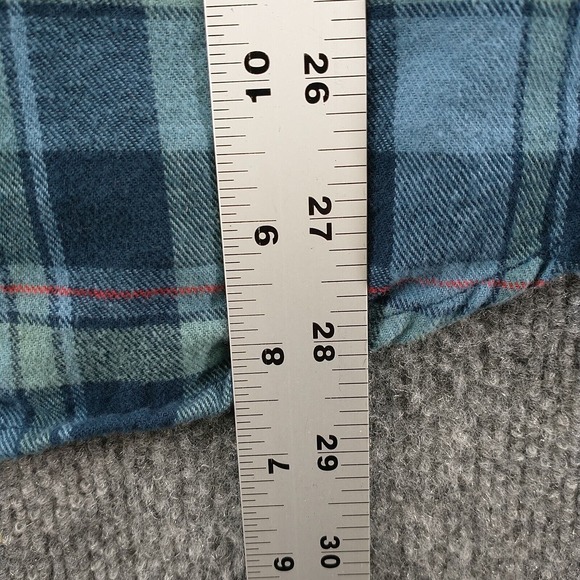 Duluth Men's Slim Fit Flannel Button-Up Shirt Multi Small Long Sleeve Plaid - Picture 11 of 12